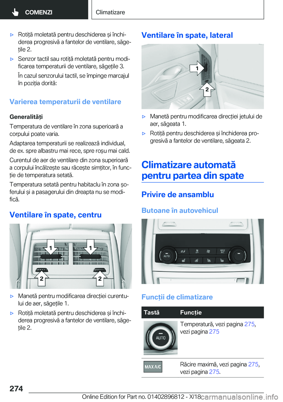 BMW 7 SERIES 2019  Ghiduri De Utilizare (in Romanian) 'x�R�o�t�i*�