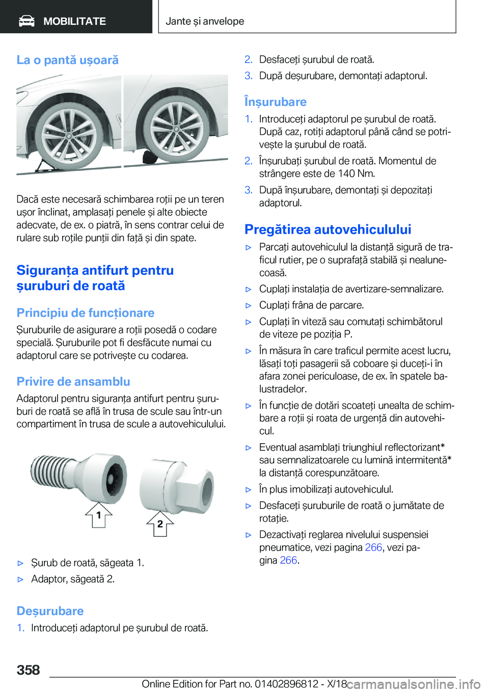 BMW 7 SERIES 2019  Ghiduri De Utilizare (in Romanian) �L�a��o��p�a�n�t�ă��u&�o�a�r�ă
�D�a�c�