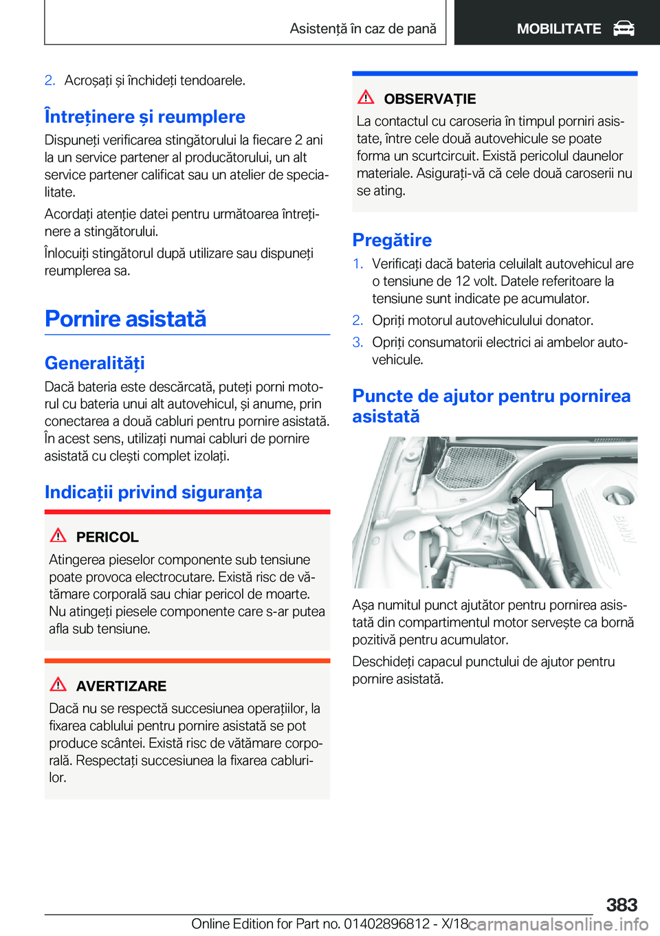 BMW 7 SERIES 2019  Ghiduri De Utilizare (in Romanian) �2�.�A�c�r�o&�a*�i�&�i��