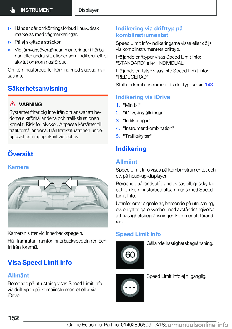 BMW 7 SERIES 2019  InstruktionsbÖcker (in Swedish) 'x�I��l�ä�n�d�e�r��d�ä�r��o�m�k�