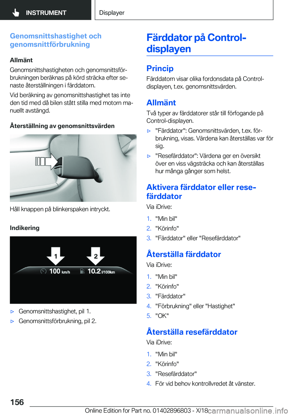 BMW 7 SERIES 2019  InstruktionsbÖcker (in Swedish) �G�e�n�o�m�s�n�i�t�t�s�h�a�s�t�i�g�h�e�t��o�c�h
�g�e�n�o�m�s�n�i�t�t�f�