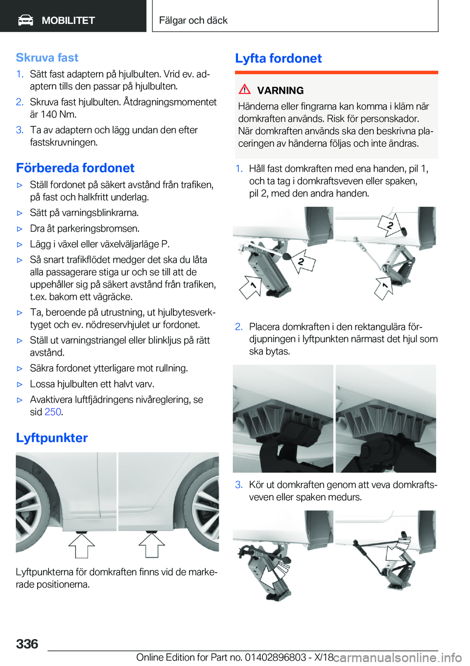 BMW 7 SERIES 2019  InstruktionsbÖcker (in Swedish) �S�k�r�u�v�a��f�a�s�t�1�.�S�ä�t�t��f�a�s�t��a�d�a�p�t�e�r�n��p�å��h�j�u�l�b�u�l�t�e�n�.��V�r�i�d��e�v�.��a�dj
�a�p�t�e�r�n��t�i�l�l�s��d�e�n��p�a�s�s�a�r��p�å��h�j�u�l�b�u�l�t�e�n�.�2