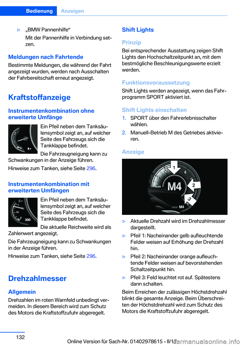 BMW 7 SERIES 2018  Betriebsanleitungen (in German) 'yx�B�M�W� �P�a�n�n�e�n�h�i�l�f�ev
�M�i�t� �d�e�r� �P�a�n�n�e�n�h�i�l�f�e� �i�n� �V�e�r�b�i�n�d�u�n�g� �s�e�tj �z�e�n�.
�M�e�l�d�u�n�g�e�n��n�a�c�h��F�a�h�r�t�e�n�d�e
�B�e�s�t�i�m�m�t�e� �M�e