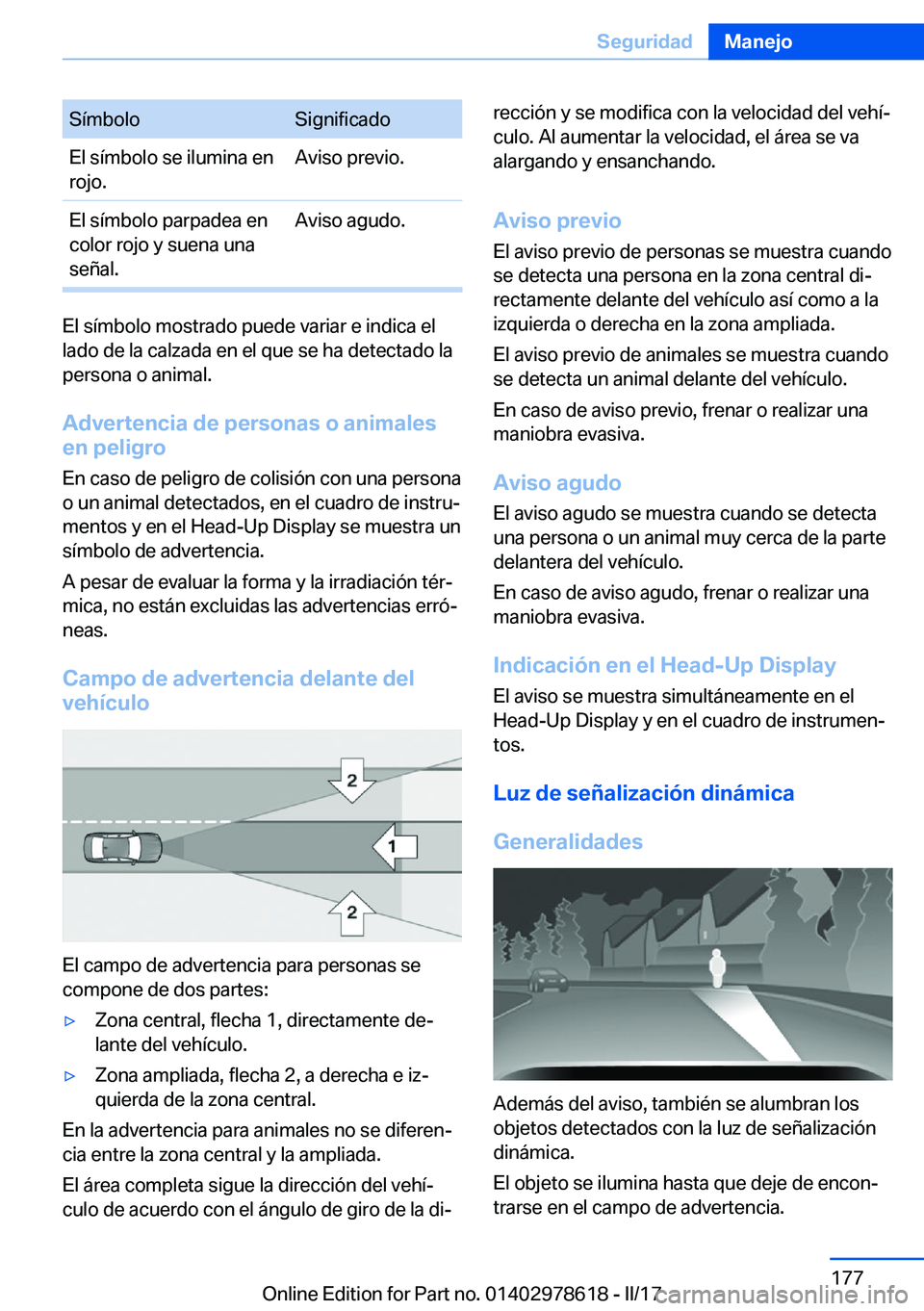 BMW 7 SERIES 2018  Manuales de Empleo (in Spanish) �S�