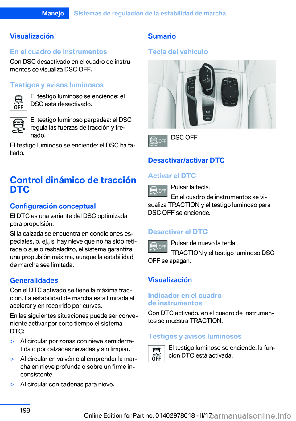 BMW 7 SERIES 2018  Manuales de Empleo (in Spanish) �V�i�s�u�a�l�i�z�a�c�i�