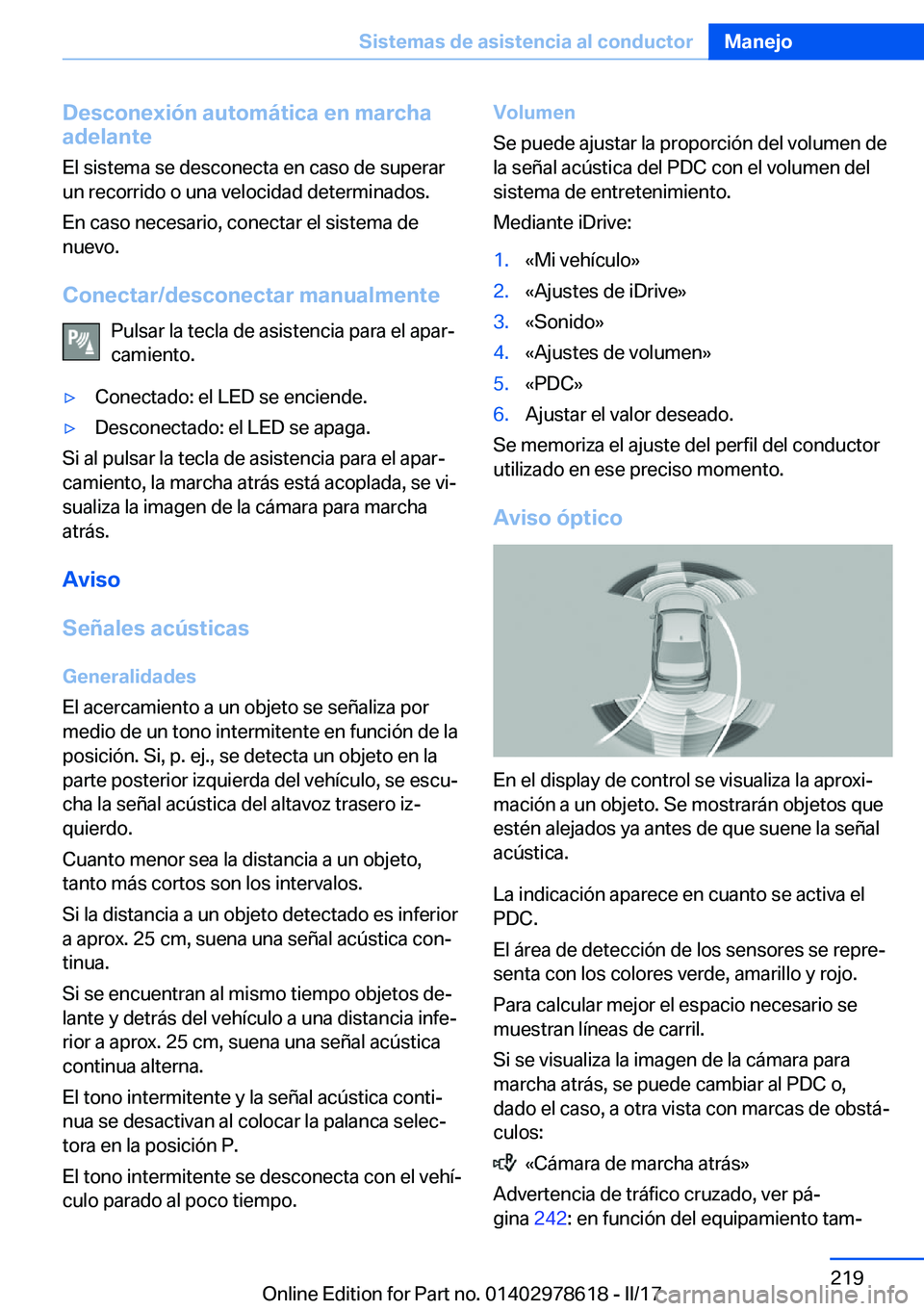 BMW 7 SERIES 2018  Manuales de Empleo (in Spanish) �D�e�s�c�o�n�e�x�i�