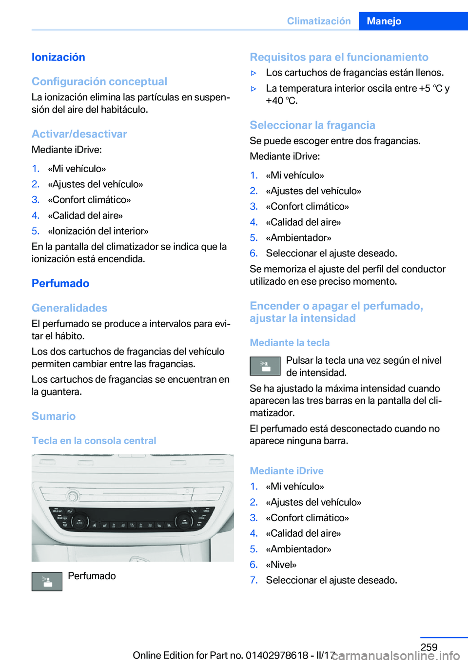 BMW 7 SERIES 2018  Manuales de Empleo (in Spanish) �I�o�n�i�z�a�c�i�