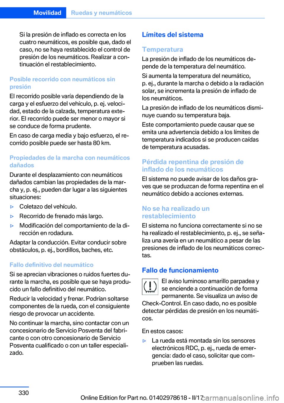 BMW 7 SERIES 2018  Manuales de Empleo (in Spanish) �S�i� �l�a� �p�r�e�s�i�