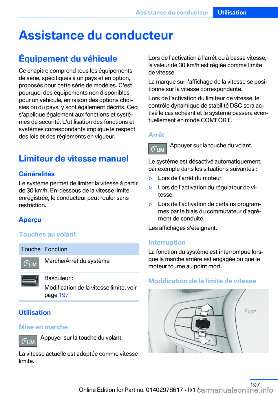 BMW 7 SERIES 2018  Notices Demploi (in French) �A�s�s�i�s�t�a�n�c�e��d�u��c�o�n�d�u�c�t�e�u�r�