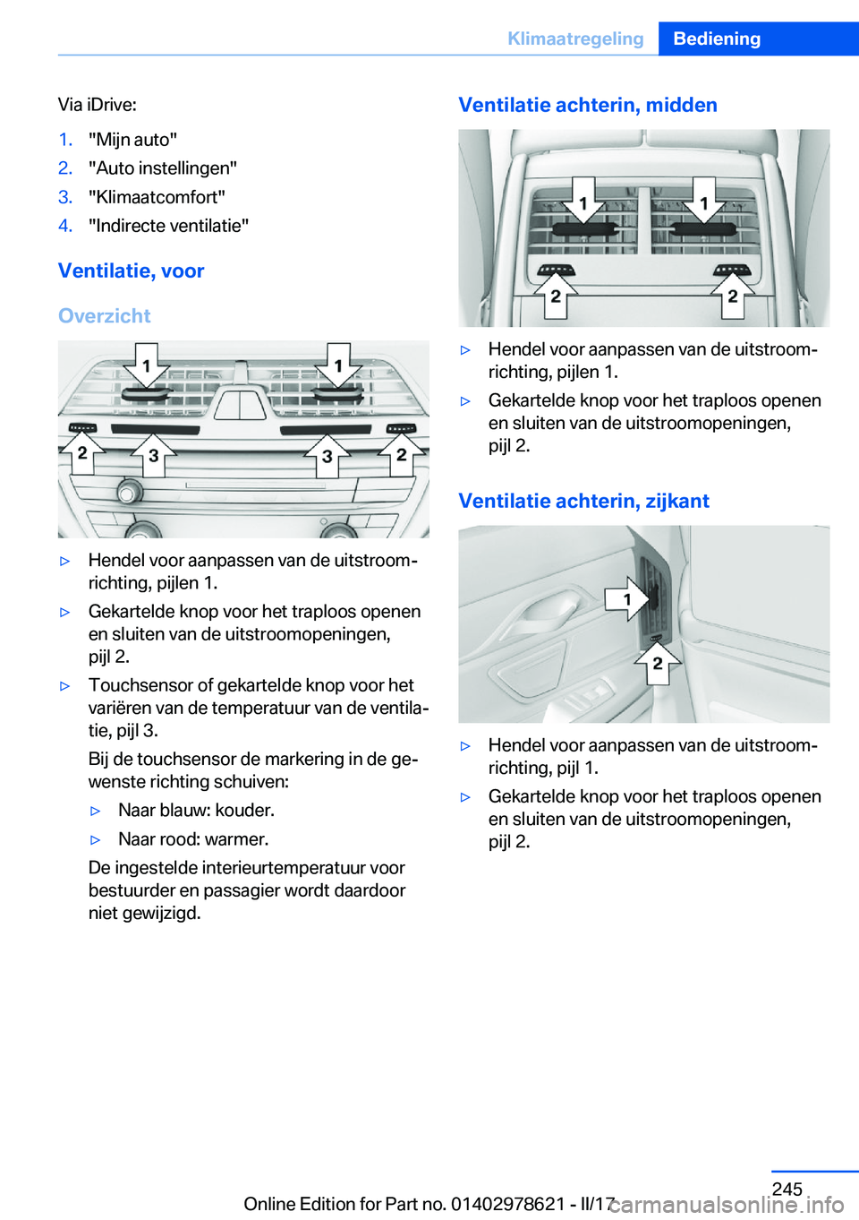 BMW 7 SERIES 2018  Instructieboekjes (in Dutch) �V�i�a� �i�D�r�i�v�e�:�1�.�"�M�i�j�n� �a�u�t�o�"�2�.�"�A�u�t�o� �i�n�s�t�e�l�l�i�n�g�e�n�"�3�.�"�K�l�i�m�a�a�t�c�o�m�f�o�r�t�"�4�.�"�I�n�d�i�r�e�c�t�e� �v�e�n�t�i�l�a�t�i�e