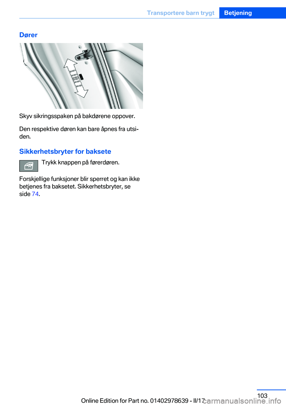 BMW 7 SERIES 2018  InstruksjonsbØker (in Norwegian) �D�