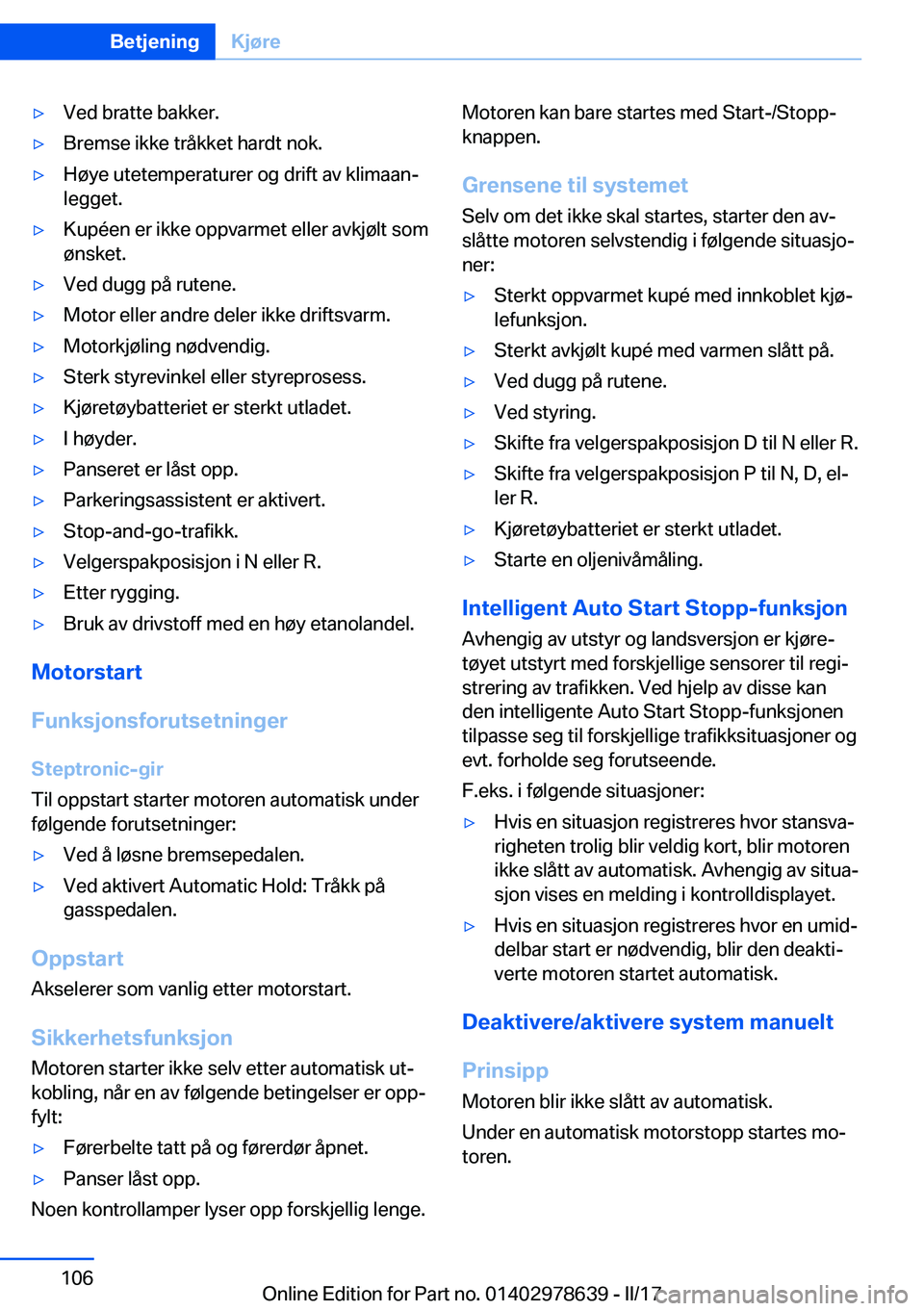 BMW 7 SERIES 2018  InstruksjonsbØker (in Norwegian) 'y�V�e�d� �b�r�a�t�t�e� �b�a�k�k�e�r�.'y�B�r�e�m�s�e� �i�k�k�e� �t�r�å�k�k�e�t� �h�a�r�d�t� �n�o�k�.'y�H�