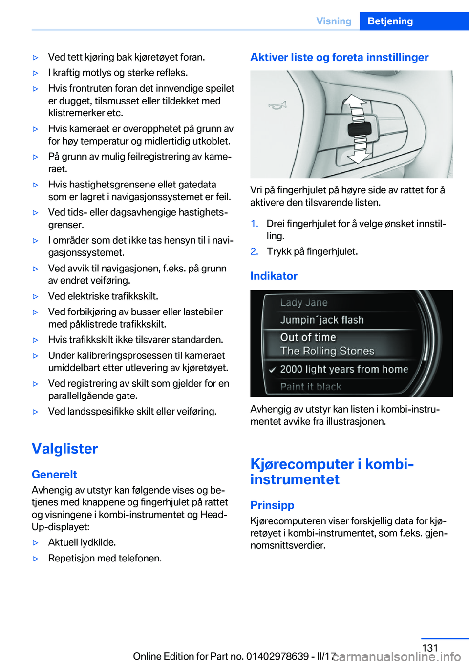 BMW 7 SERIES 2018  InstruksjonsbØker (in Norwegian) 'y�V�e�d� �t�e�t�t� �k�j�