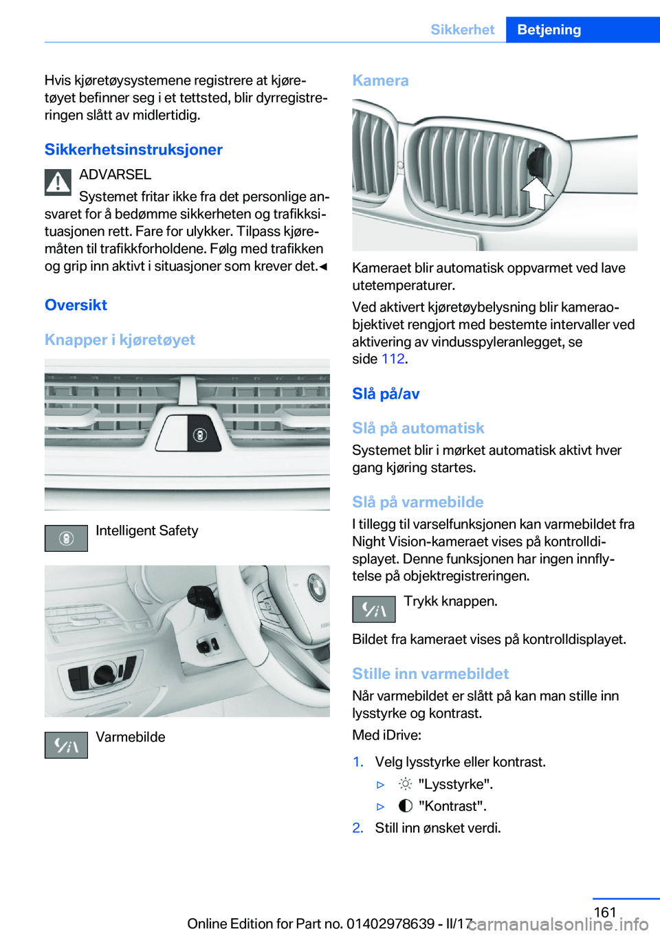 BMW 7 SERIES 2018  InstruksjonsbØker (in Norwegian) �H�v�i�s� �k�j�