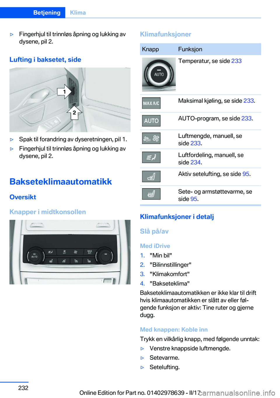 BMW 7 SERIES 2018  InstruksjonsbØker (in Norwegian) 'y�F�i�n�g�e�r�h�j�u�l� �t�i�l� �t�r�i�n�n�l�