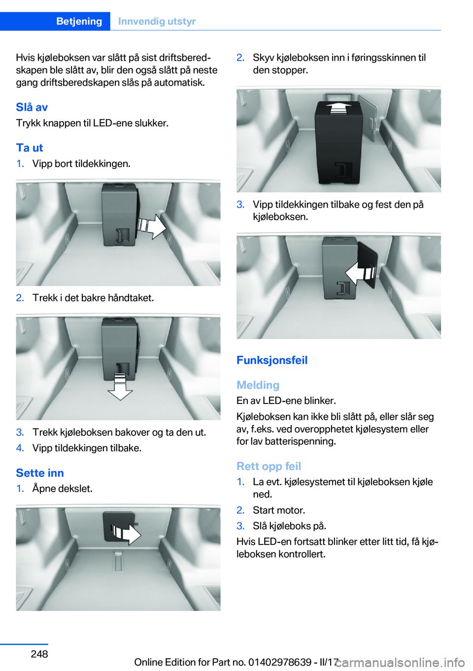 BMW 7 SERIES 2018  InstruksjonsbØker (in Norwegian) �H�v�i�s� �k�j�