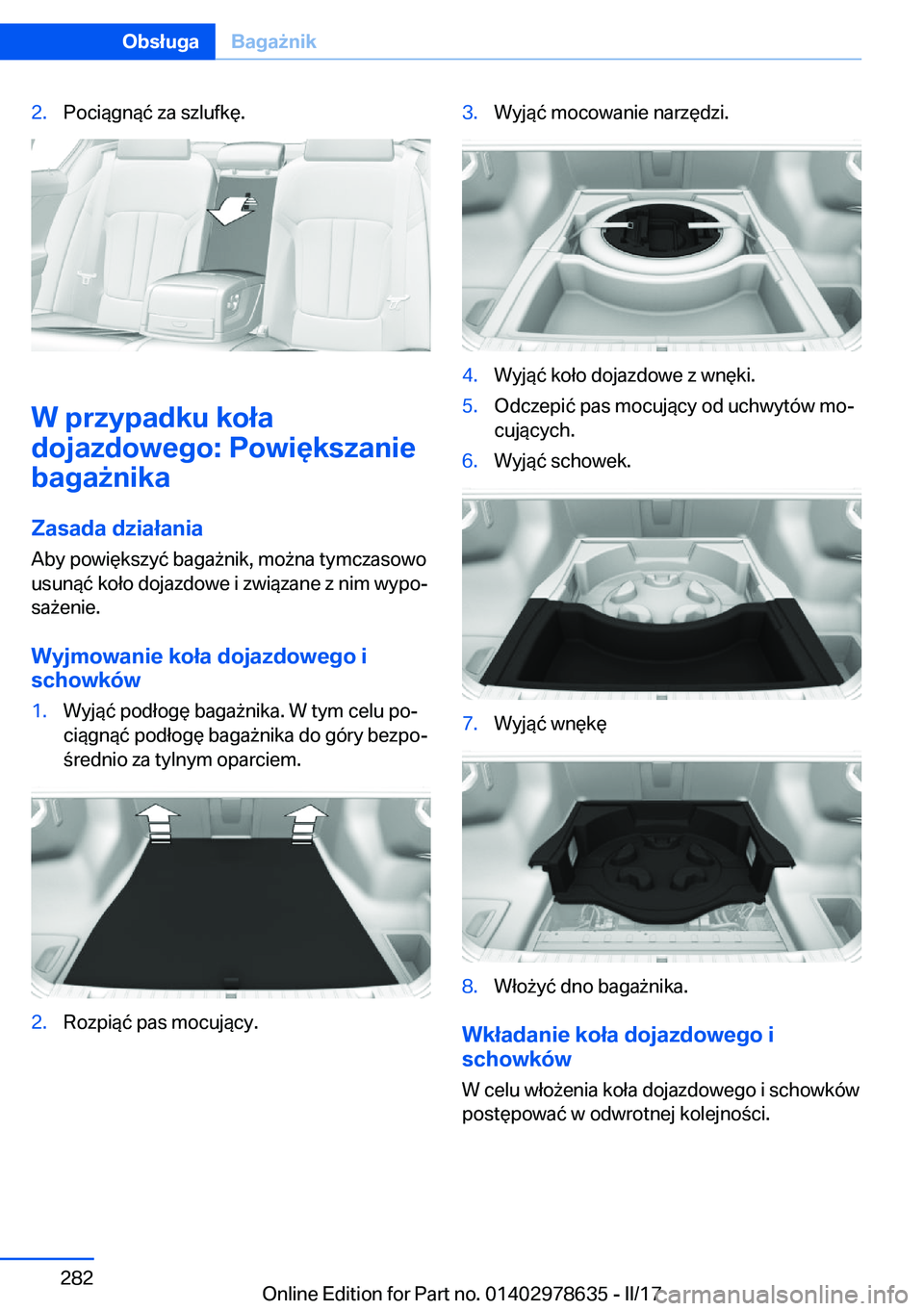 BMW 7 SERIES 2018  Instrukcja obsługi (in Polish) �2�.�P�o�c�i�
