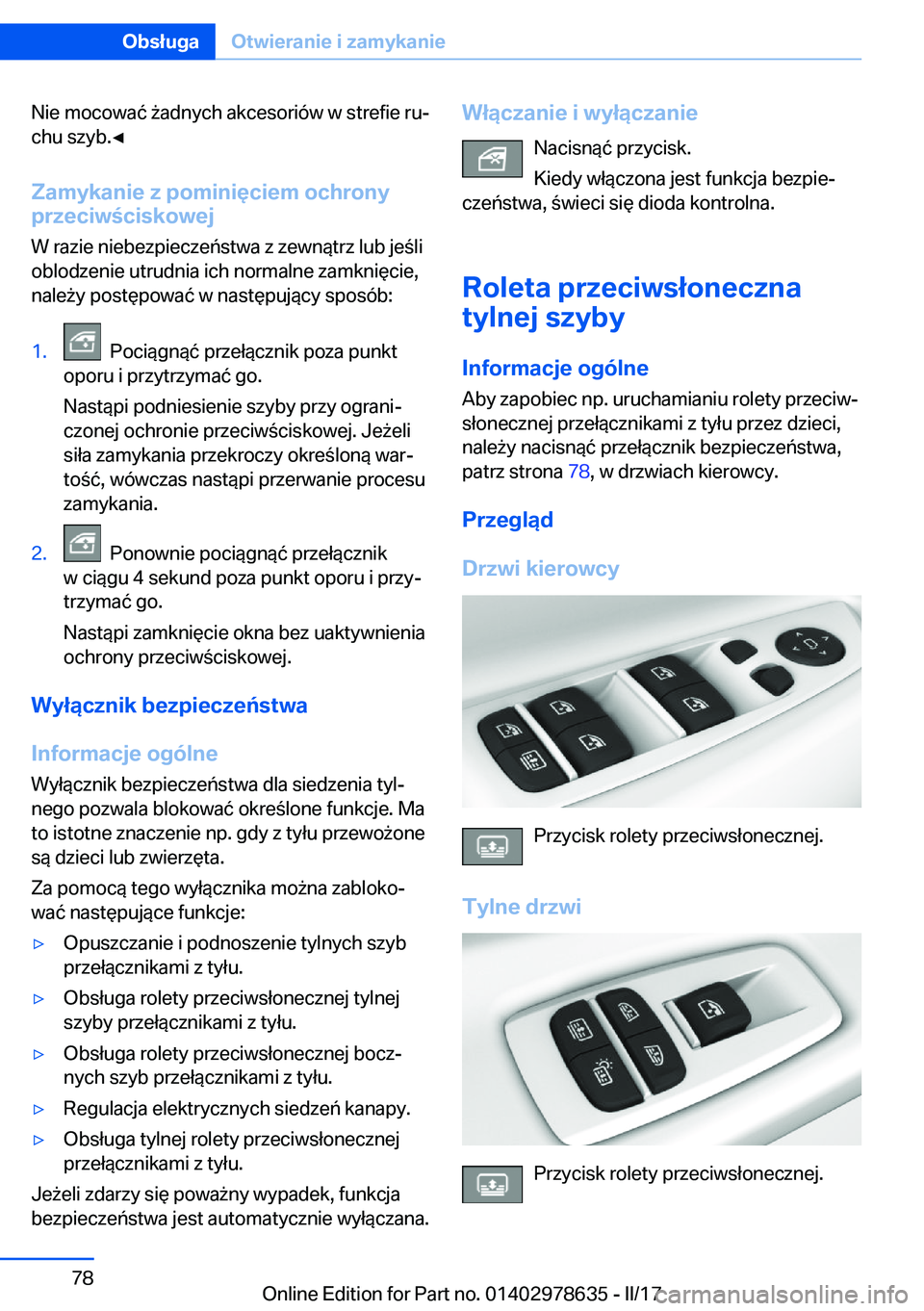 BMW 7 SERIES 2018  Instrukcja obsługi (in Polish) �N�i�e� �m�o�c�o�w�a�