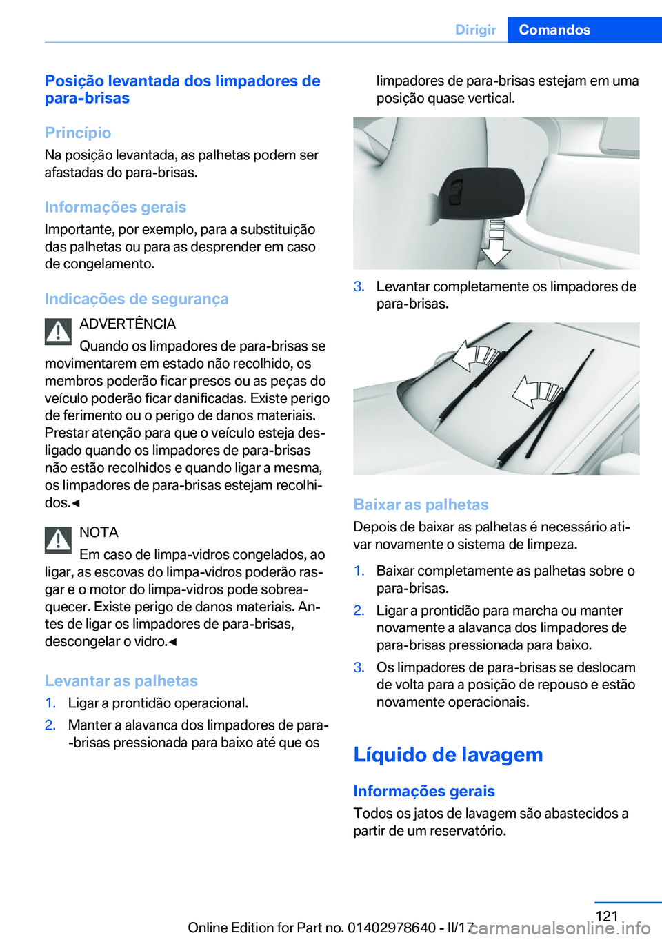 BMW 7 SERIES 2018  Manual do condutor (in Portuguese) �P�o�s�i�
