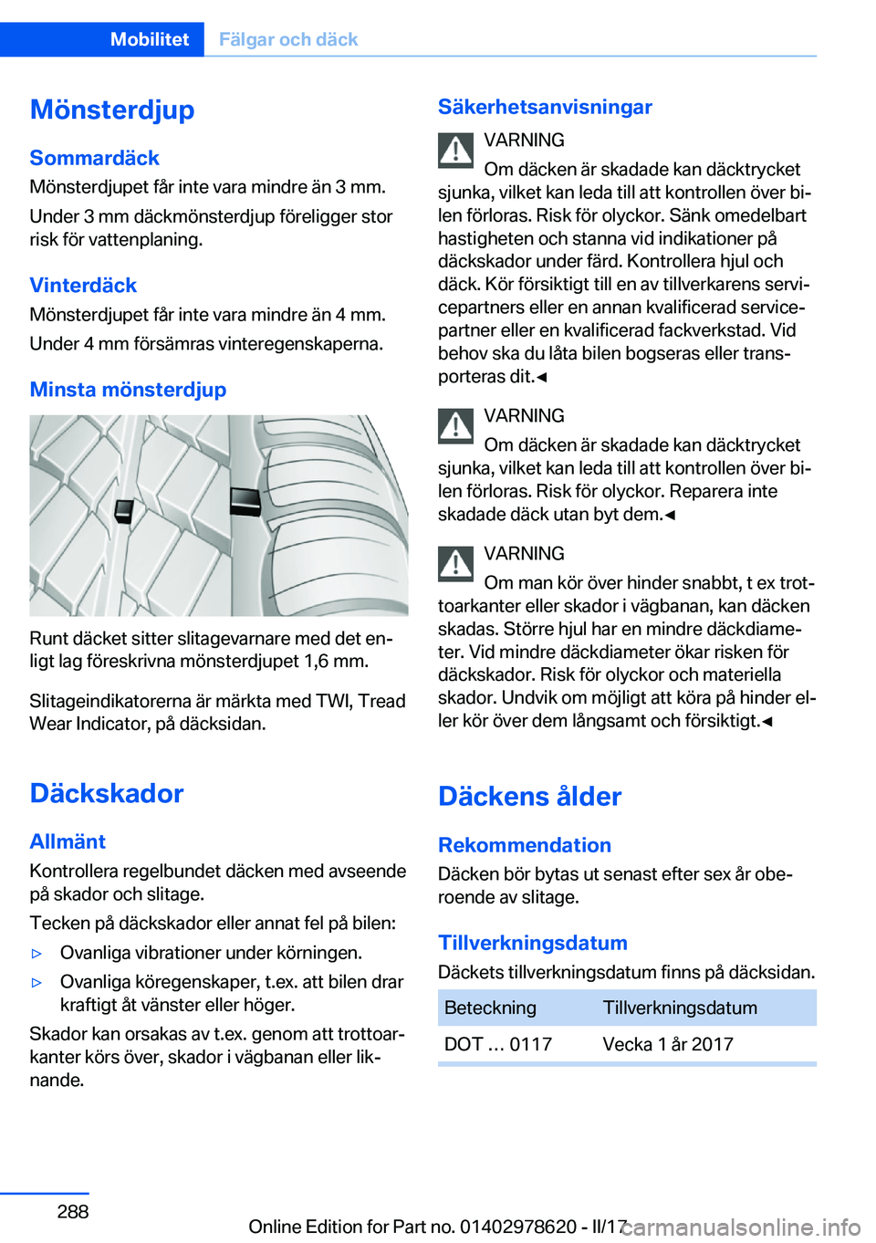 BMW 7 SERIES 2018  InstruktionsbÖcker (in Swedish) �M�