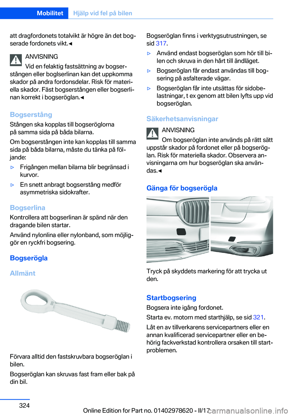 BMW 7 SERIES 2018  InstruktionsbÖcker (in Swedish) �a�t�t� �d�r�a�g�f�o�r�d�o�n�e�t�s� �t�o�t�a�l�v�i�k�t� �ä�r� �h�ö�g�r�e� �ä�n� �d�e�t� �b�o�gj�s�e�r�a�d�e� �f�o�r�d�o�n�e�t�s� �v�i�k�t�.'
