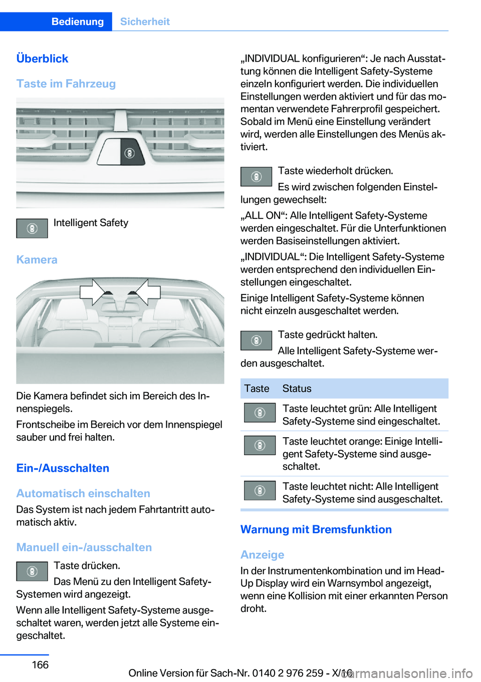 BMW 7 SERIES 2017  Betriebsanleitungen (in German) �