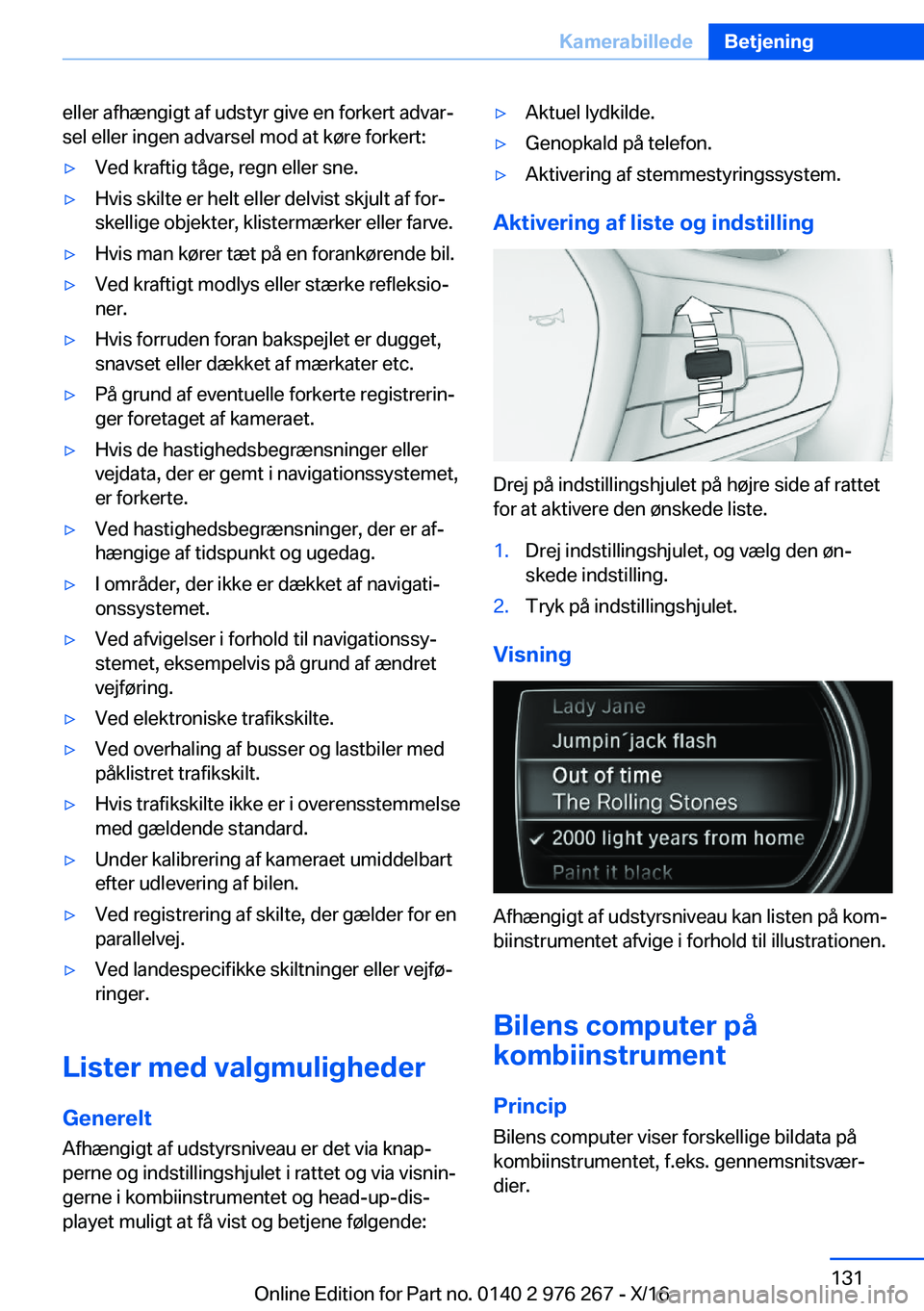 BMW 7 SERIES 2017  InstruktionsbØger (in Danish) �e�l�l�e�r� �a�f�h�æ�n�g�i�g�t� �a�f� �u�d�s�t�y�r� �g�i�v�e� �e�n� �f�o�r�k�e�r�t� �a�d�v�a�rj
�s�e�l� �e�l�l�e�r� �i�n�g�e�n� �a�d�v�a�r�s�e�l� �m�o�d� �a�t� �k�