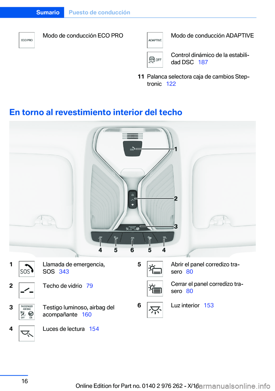 BMW 7 SERIES 2017  Manuales de Empleo (in Spanish) �M�o�d�o� �d�e� �c�o�n�d�u�c�c�i�