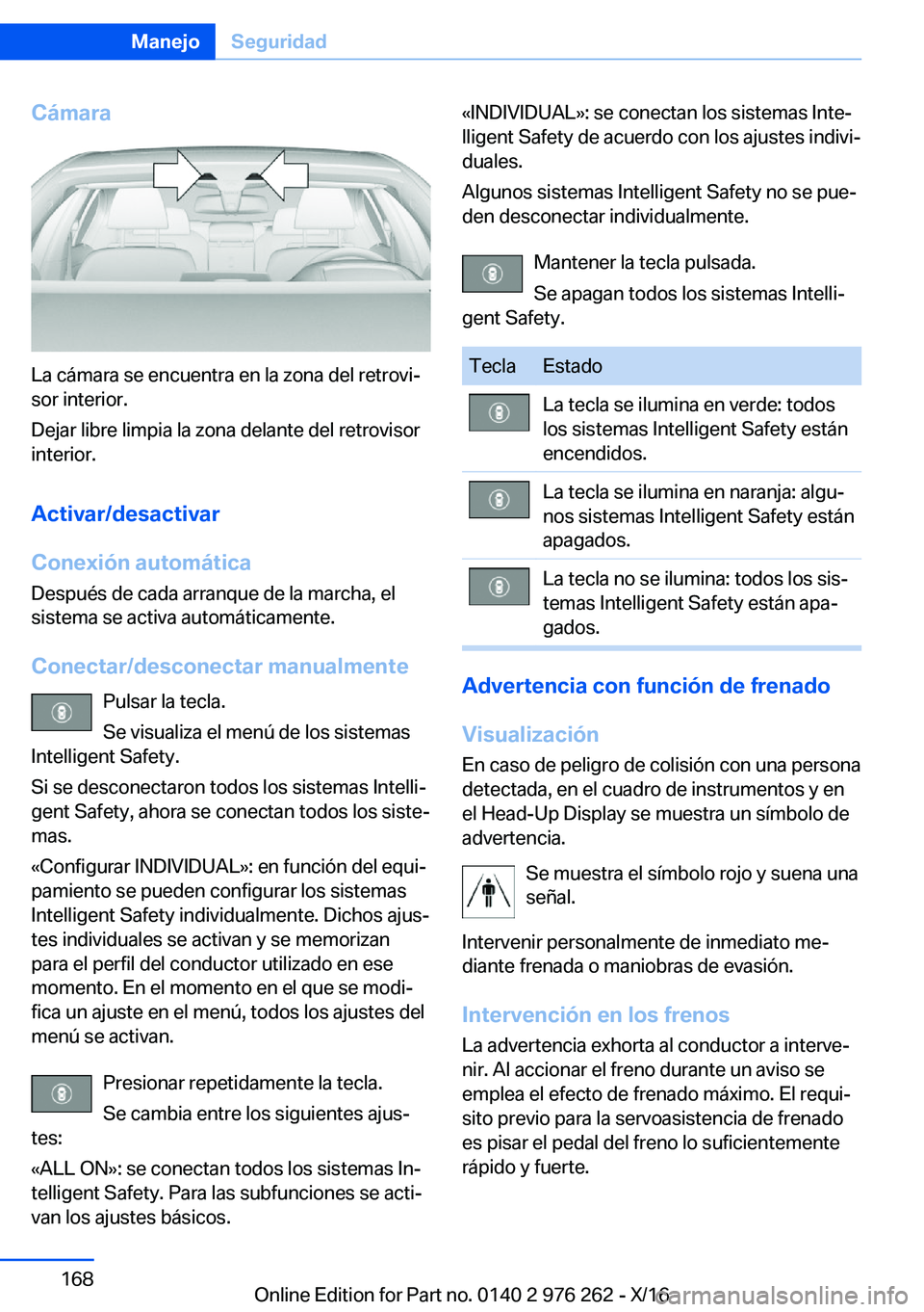 BMW 7 SERIES 2017  Manuales de Empleo (in Spanish) �C�