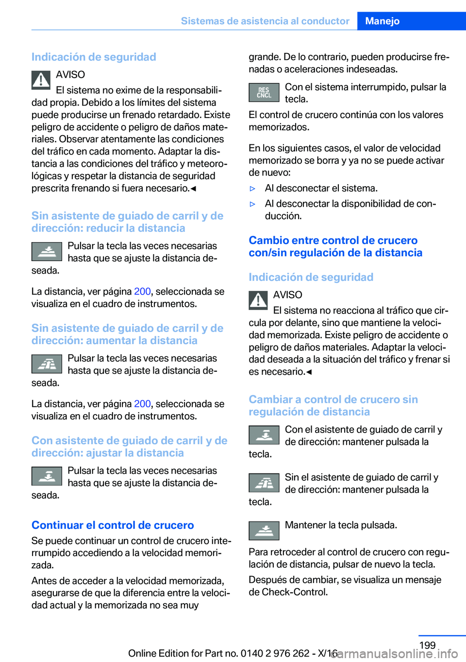 BMW 7 SERIES 2017  Manuales de Empleo (in Spanish) �I�n�d�i�c�a�c�i�