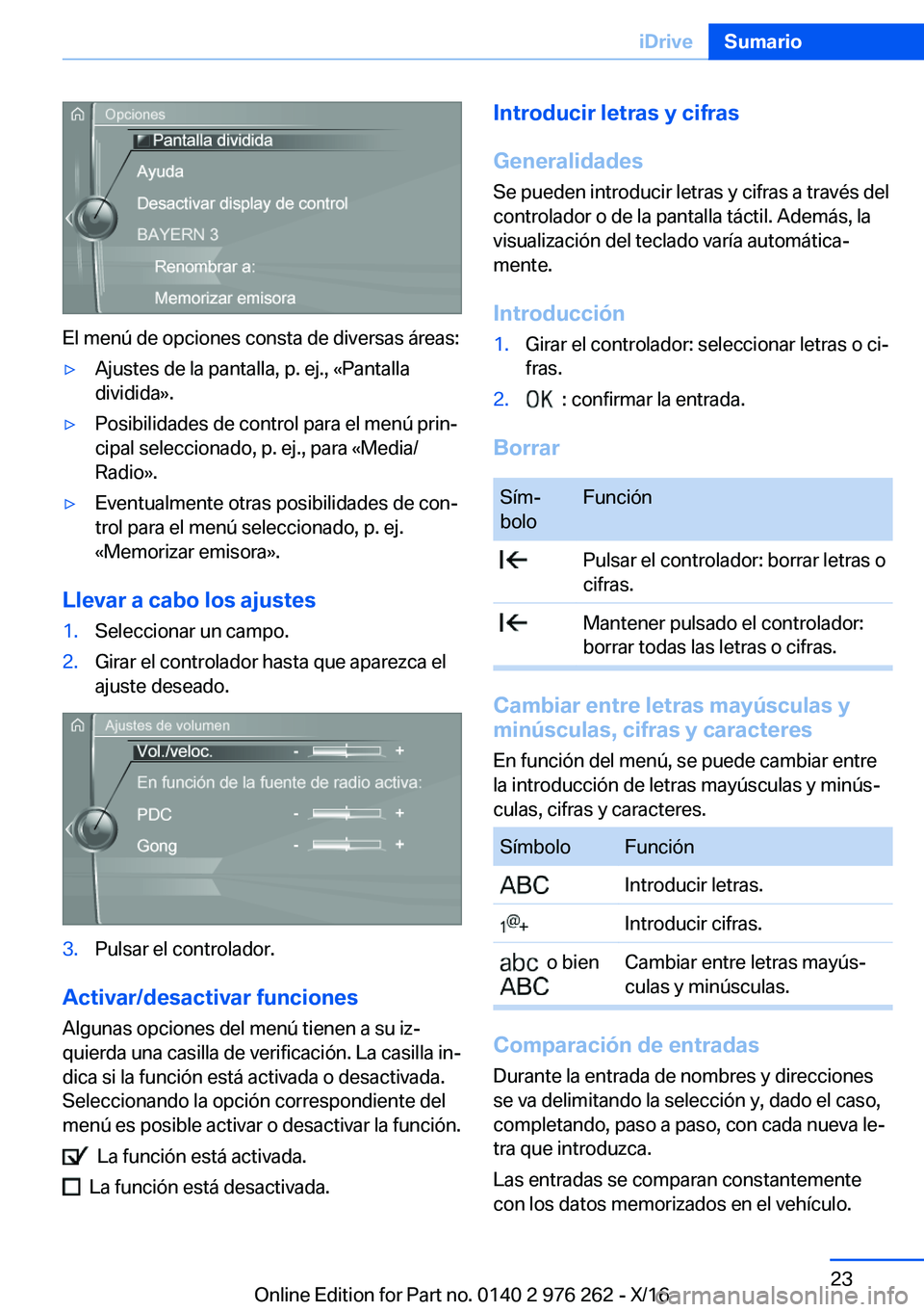 BMW 7 SERIES 2017  Manuales de Empleo (in Spanish) �E�l� �m�e�n�