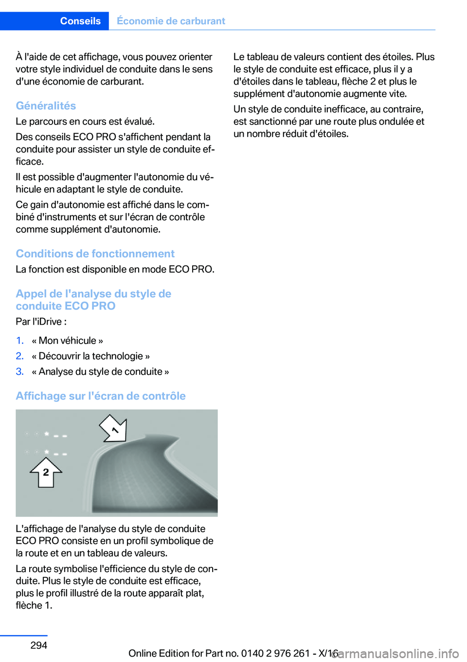 BMW 7 SERIES 2017  Notices Demploi (in French) �