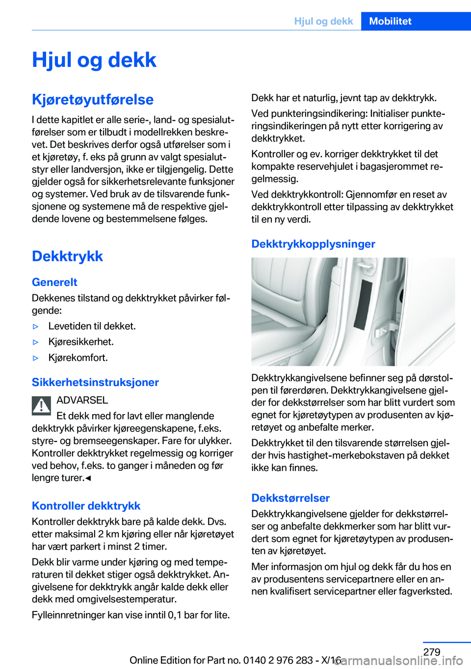BMW 7 SERIES 2017  InstruksjonsbØker (in Norwegian) �H�j�u�l��o�g��d�e�k�k�K�j�