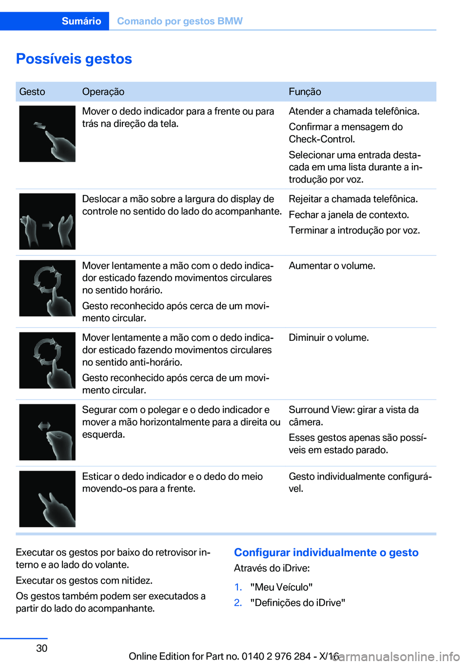 BMW 7 SERIES 2017  Manual do condutor (in Portuguese) �P�o�s�s�