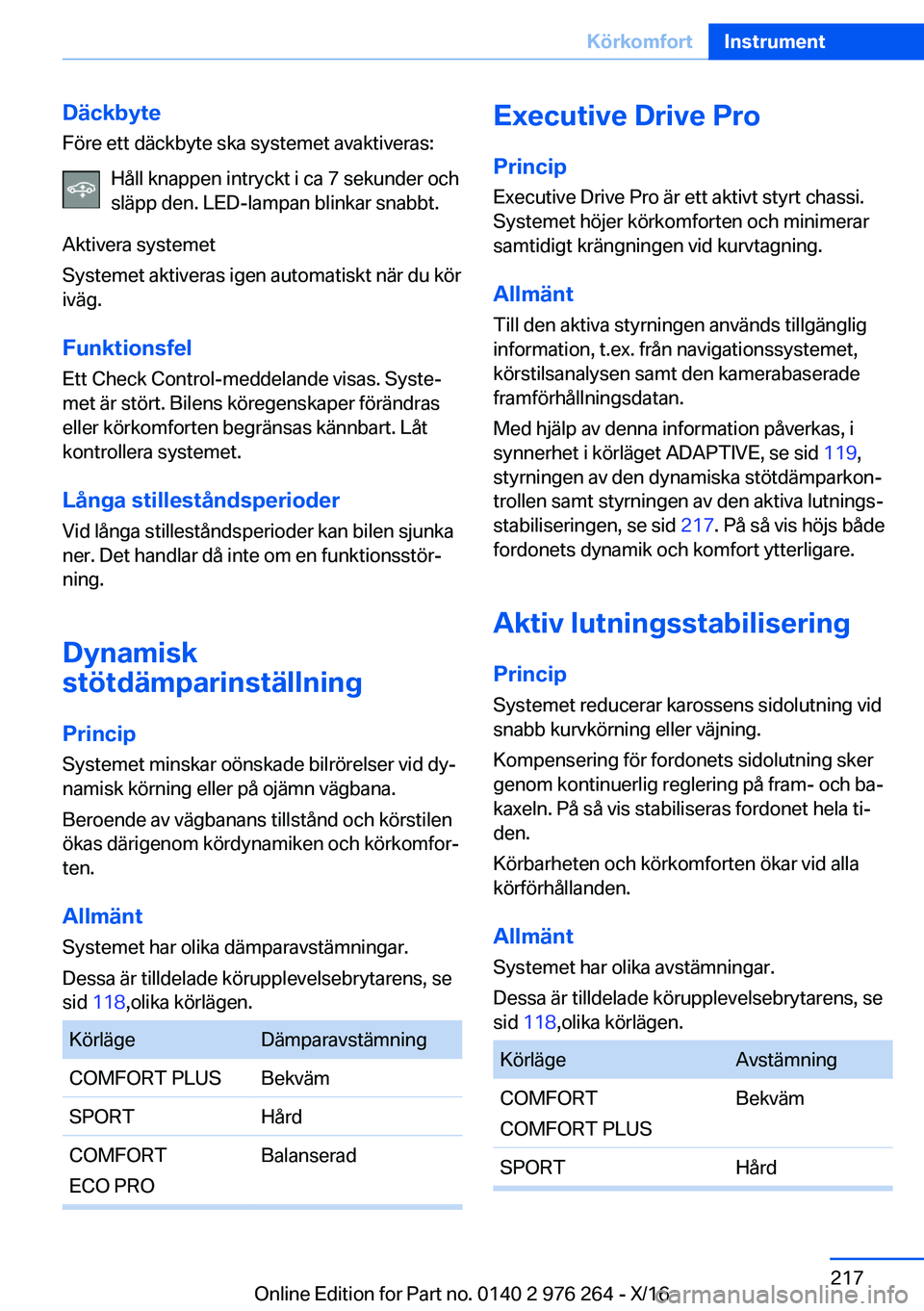 BMW 7 SERIES 2017  InstruktionsbÖcker (in Swedish) �D�ä�c�k�b�y�t�e
�F�ö�r�e� �e�t�t� �d�ä�c�k�b�y�t�e� �s�k�a� �s�y�s�t�e�m�e�t� �a�v�a�k�t�i�v�e�r�a�s�:
�H�å�l�l� �k�n�a�p�p�e�n� �i�n�t�r�y�c�k�t� �i� �c�a� �7� �s�e�k�u�n�d�e�r� �o�c�h�s�l�ä�p�