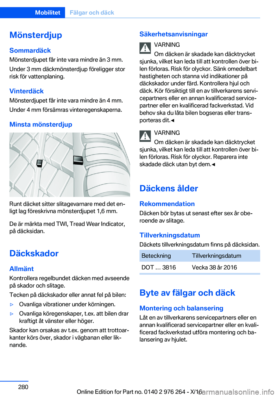 BMW 7 SERIES 2017  InstruktionsbÖcker (in Swedish) �M�