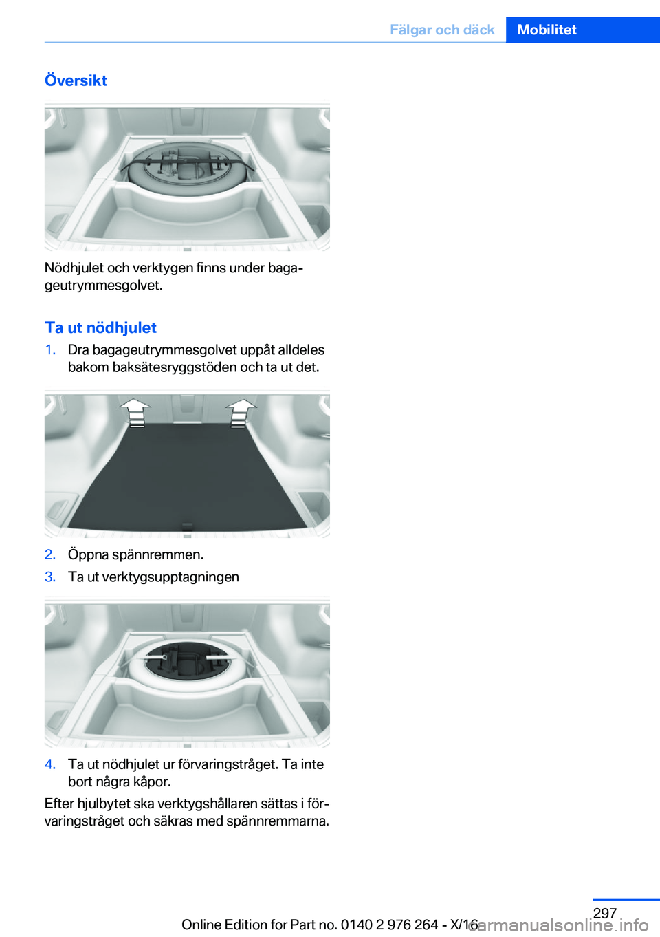 BMW 7 SERIES 2017  InstruktionsbÖcker (in Swedish) �