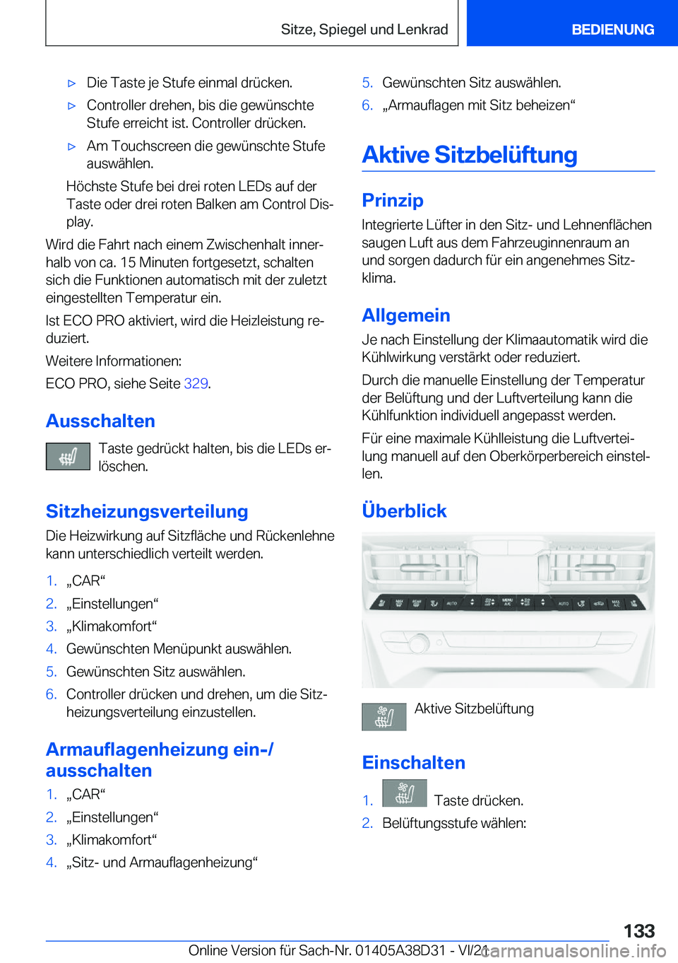 BMW 8 SERIES 2022  Betriebsanleitungen (in German) x�D�i�e��T�a�s�t�e��j�e��S�t�u�f�e��e�i�n�m�a�l��d�r�