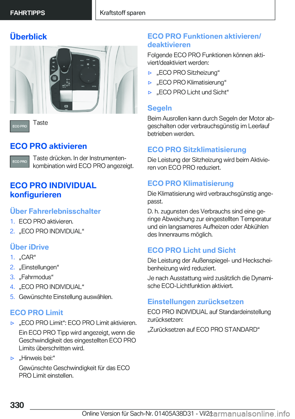 BMW 8 SERIES 2022  Betriebsanleitungen (in German) �