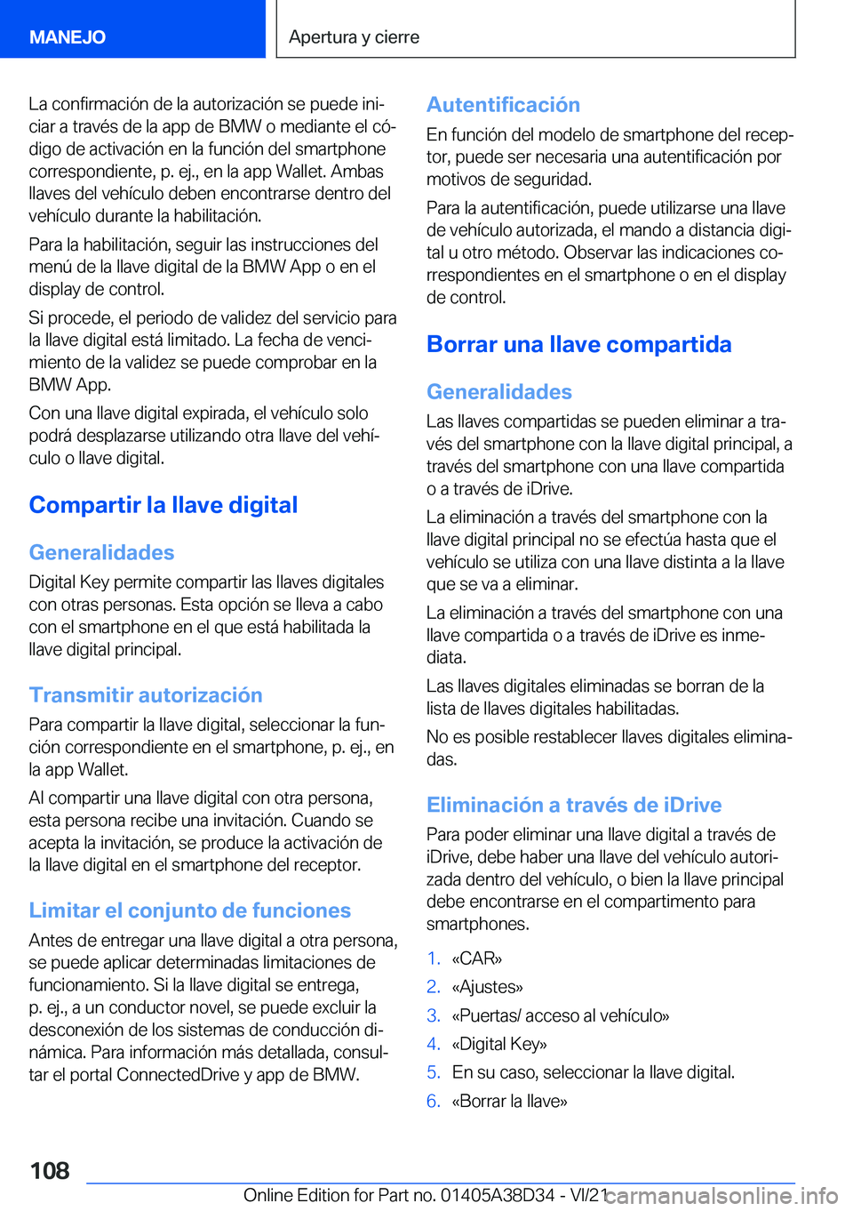 BMW 8 SERIES 2022  Manuales de Empleo (in Spanish) �L�a��c�o�n�f�i�r�m�a�c�i�