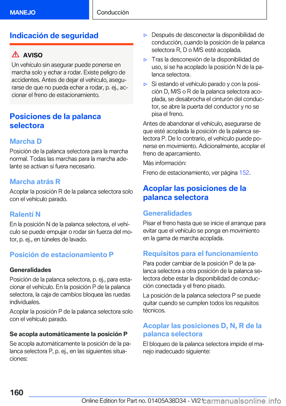 BMW 8 SERIES 2022  Manuales de Empleo (in Spanish) �I�n�d�i�c�a�c�i�