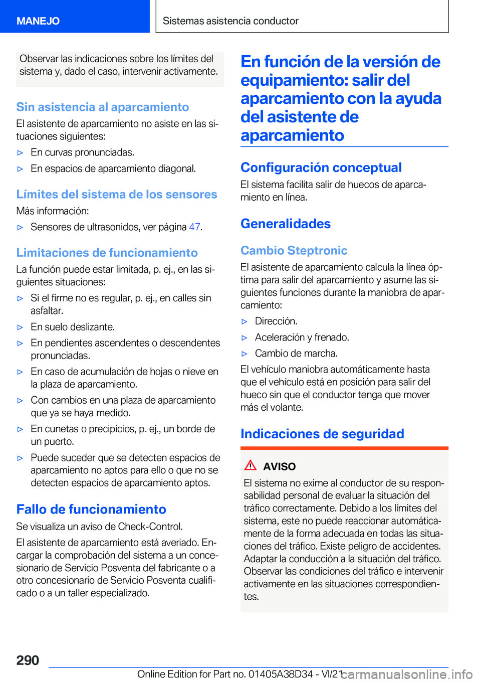 BMW 8 SERIES 2022  Manuales de Empleo (in Spanish) �O�b�s�e�r�v�a�r��l�a�s��i�n�d�i�c�a�c�i�o�n�e�s��s�o�b�r�e��l�o�s��l�