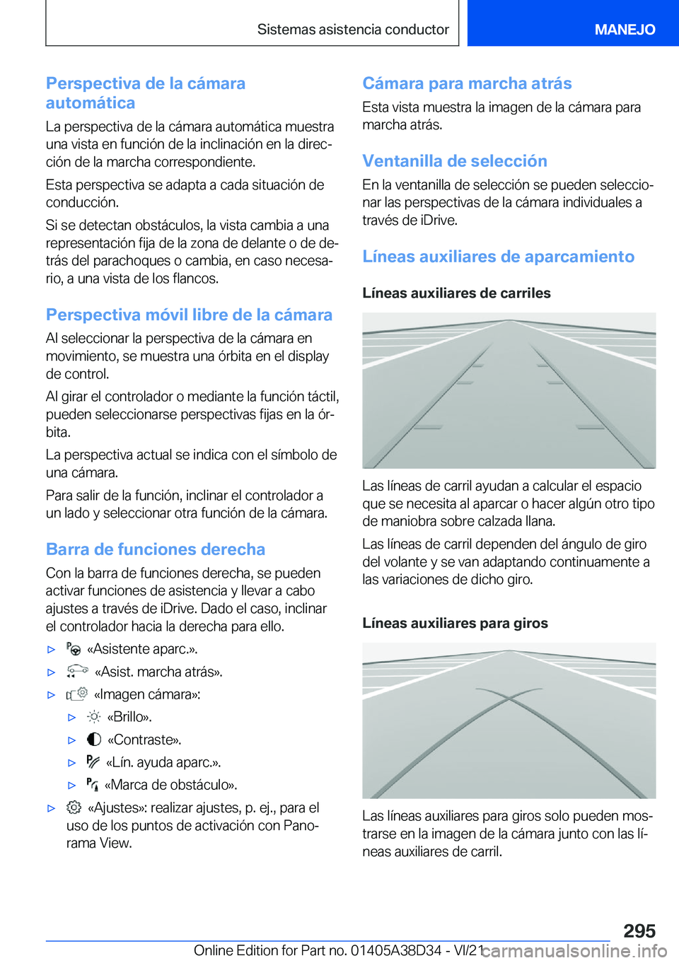 BMW 8 SERIES 2022  Manuales de Empleo (in Spanish) �P�e�r�s�p�e�c�t�i�v�a��d�e��l�a��c�