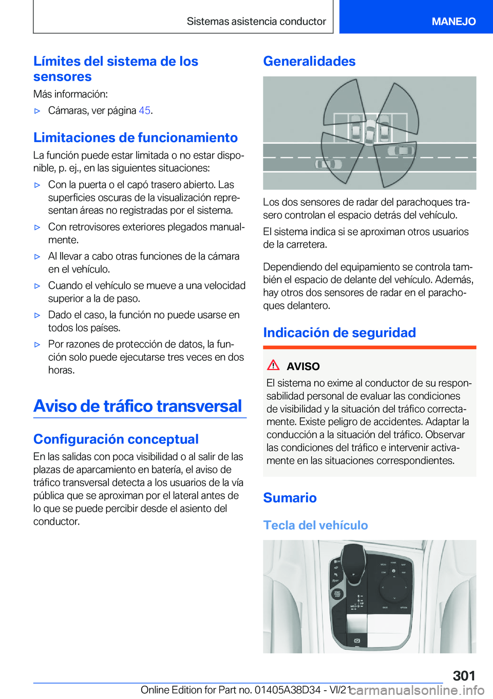BMW 8 SERIES 2022  Manuales de Empleo (in Spanish) �L�