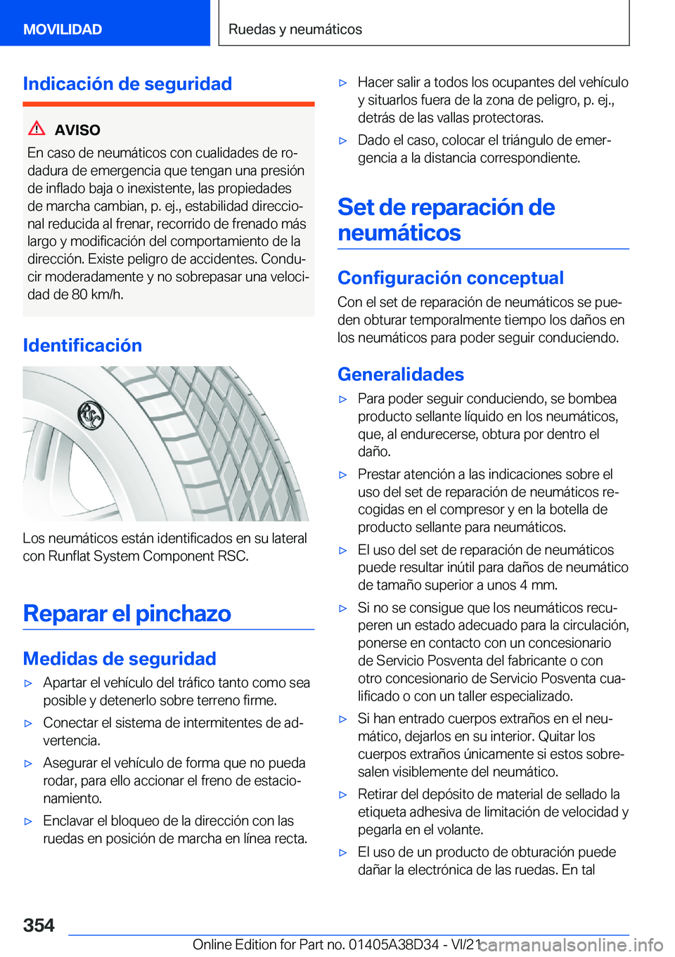 BMW 8 SERIES 2022  Manuales de Empleo (in Spanish) �I�n�d�i�c�a�c�i�