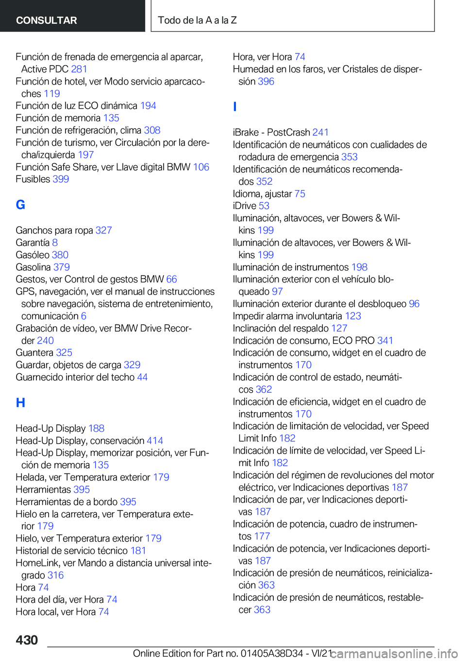 BMW 8 SERIES 2022  Manuales de Empleo (in Spanish) �F�u�n�c�i�