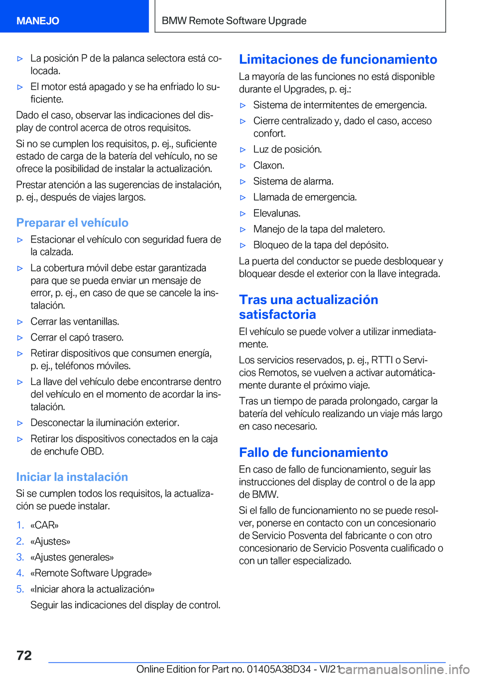 BMW 8 SERIES 2022  Manuales de Empleo (in Spanish) x�L�a��p�o�s�i�c�i�