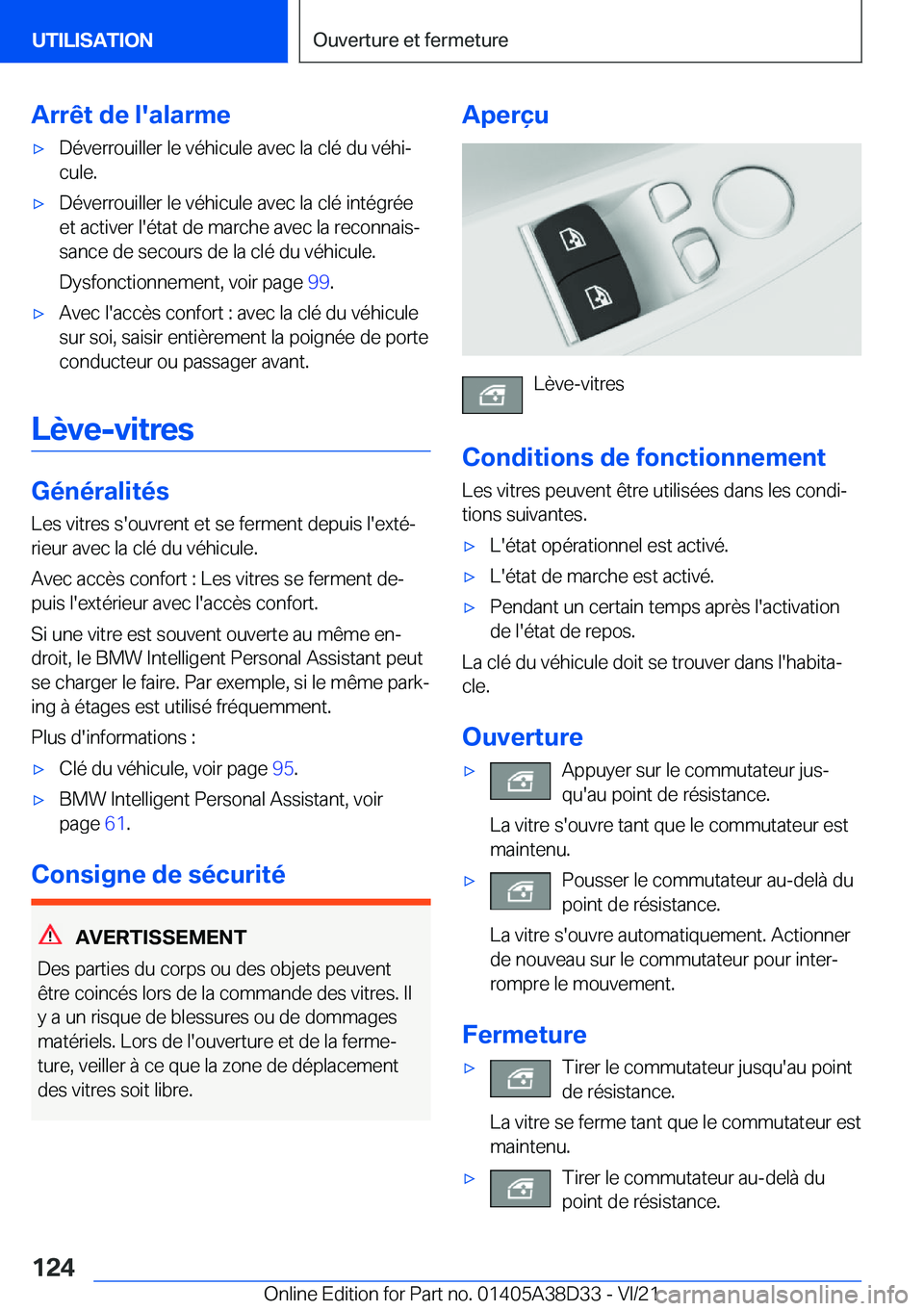 BMW 8 SERIES 2022  Notices Demploi (in French) �A�r�r�ê�t��d�e��l�'�a�l�a�r�m�e'x�D�é�v�e�r�r�o�u�i�l�l�e�r��l�e��v�é�h�i�c�u�l�e��a�v�e�c��l�a��c�l�é��d�u��v�é�h�ij�c�u�l�e�.'x�D�é�v�e�r�r�o�u�i�l�l�e�r��l�e��v�é�h�