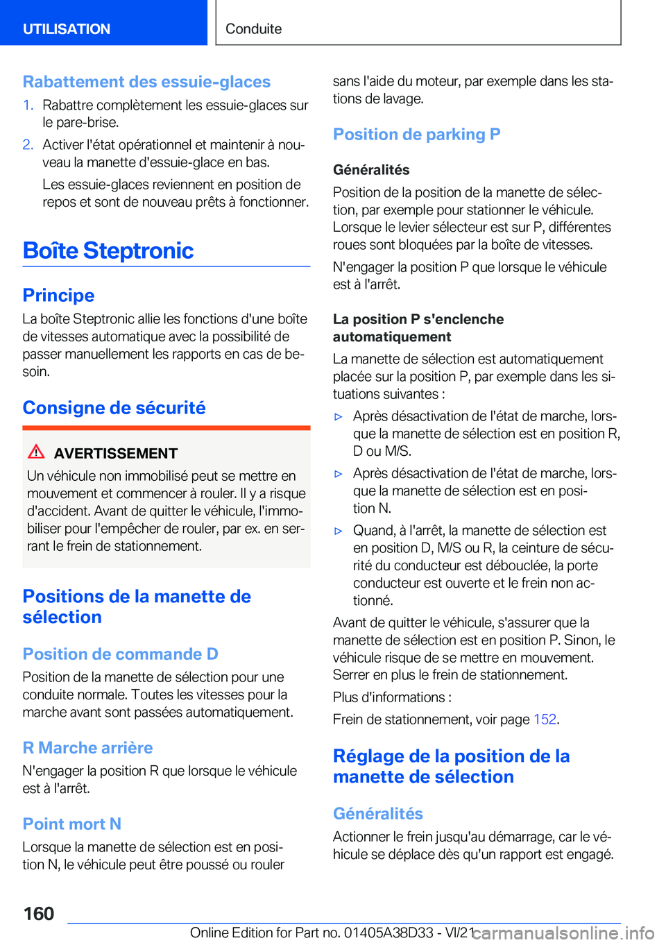 BMW 8 SERIES 2022  Notices Demploi (in French) �R�a�b�a�t�t�e�m�e�n�t��d�e�s��e�s�s�u�i�e�-�g�l�a�c�e�s�1�.�R�a�b�a�t�t�r�e��c�o�m�p�l�è�t�e�m�e�n�t��l�e�s��e�s�s�u�i�e�-�g�l�a�c�e�s��s�u�r
�l�e��p�a�r�e�-�b�r�i�s�e�.�2�.�A�c�t�i�v�e�r��l
