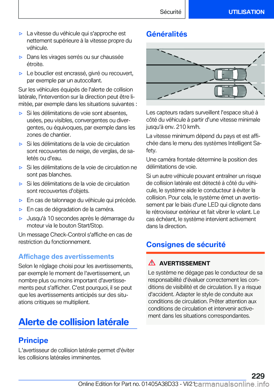BMW 8 SERIES 2022  Notices Demploi (in French) 'x�L�a��v�i�t�e�s�s�e��d�u��v�é�h�i�c�u�l�e��q�u�i��s�'�a�p�p�r�o�c�h�e��e�s�t�n�e�t�t�e�m�e�n�t��s�u�p�é�r�i�e�u�r�e��